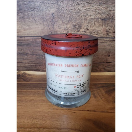 URBAN SOY Candle - SWEET EVERGREEN 10oz - White Water Candle URBAN SOY Candle - SWEET EVERGREEN 10oz - White Water Candle